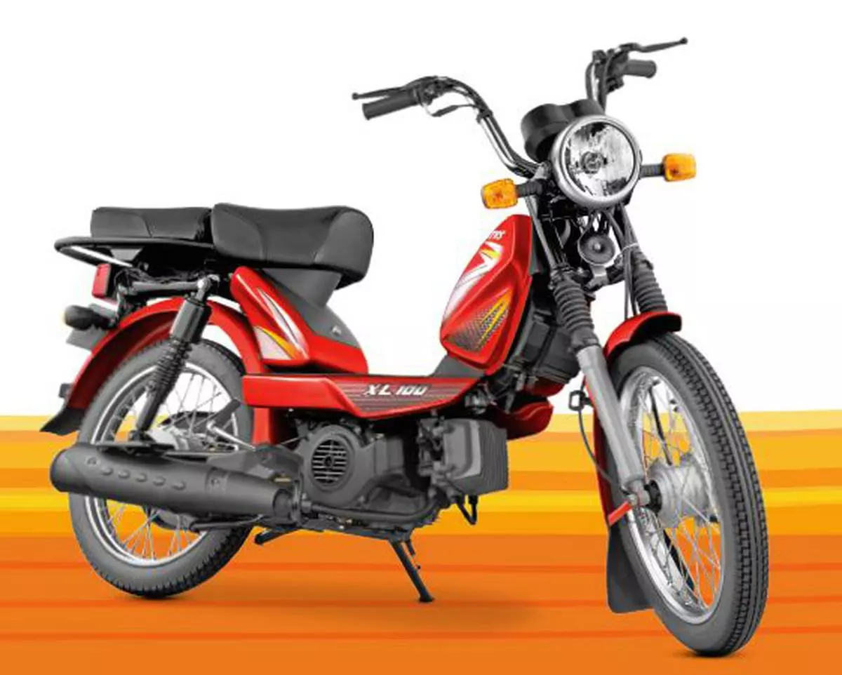 Tvs 4 stroke discount moped