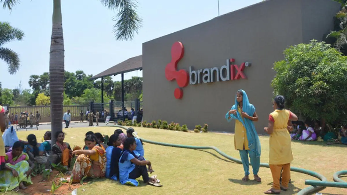 Brandix apparel park strike hits exports The Hindu BusinessLine