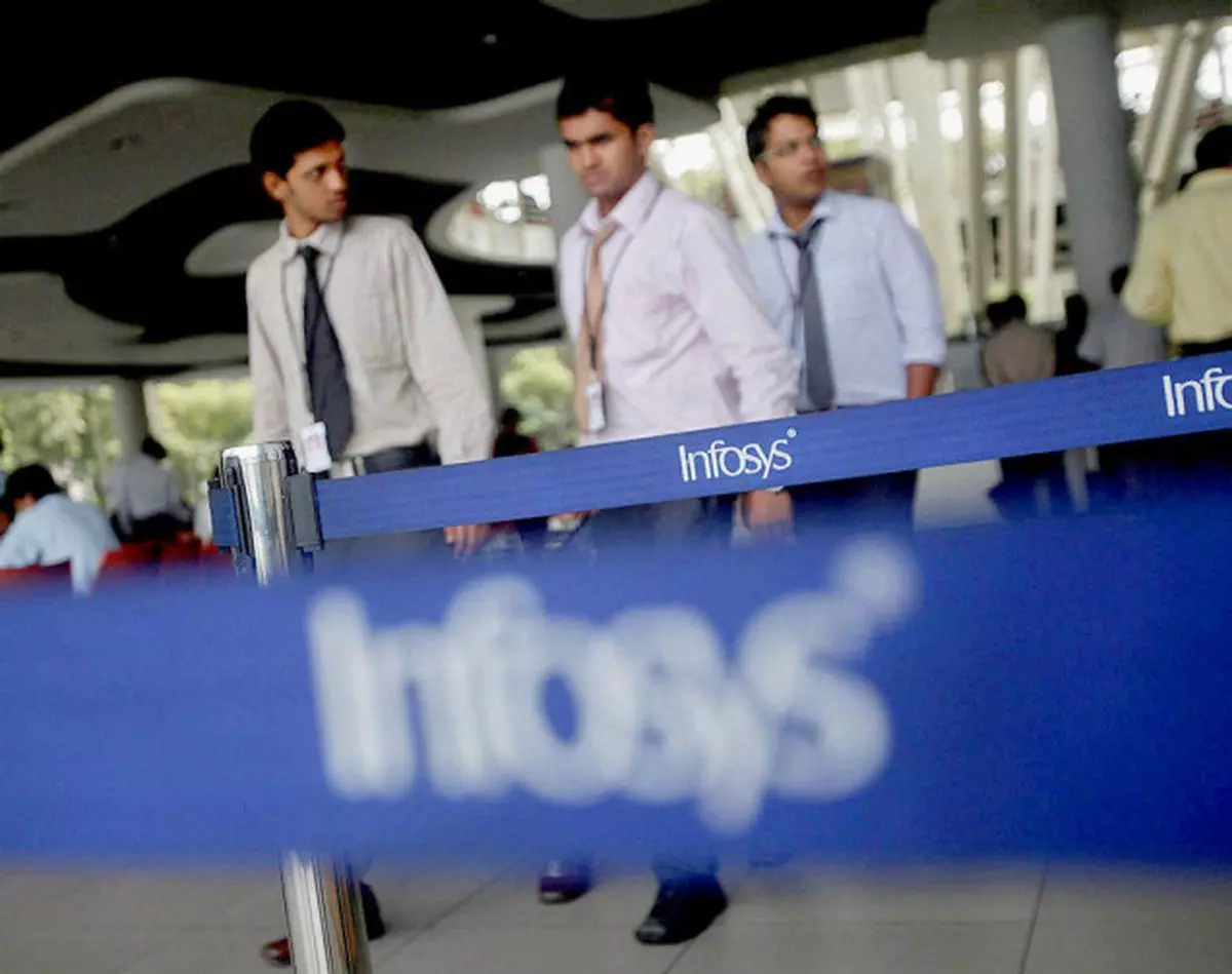 Steady boat Overall, Infosys is expected to post 4.2 per cent sequential growth, in line with the strong revenue growth that is has been posting for the last several quarters REUTERS