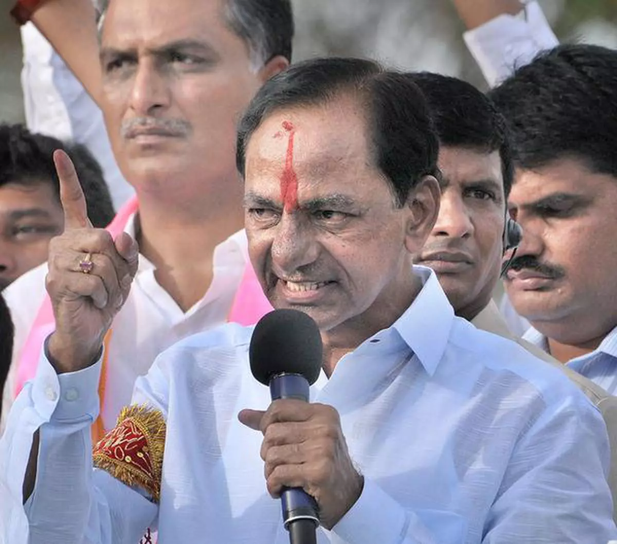 The creation of new districts augurs well for the political fortunes of Chief Minister K Chandrasekhar Rao’s TRS.  - G RAMAKRISHNA