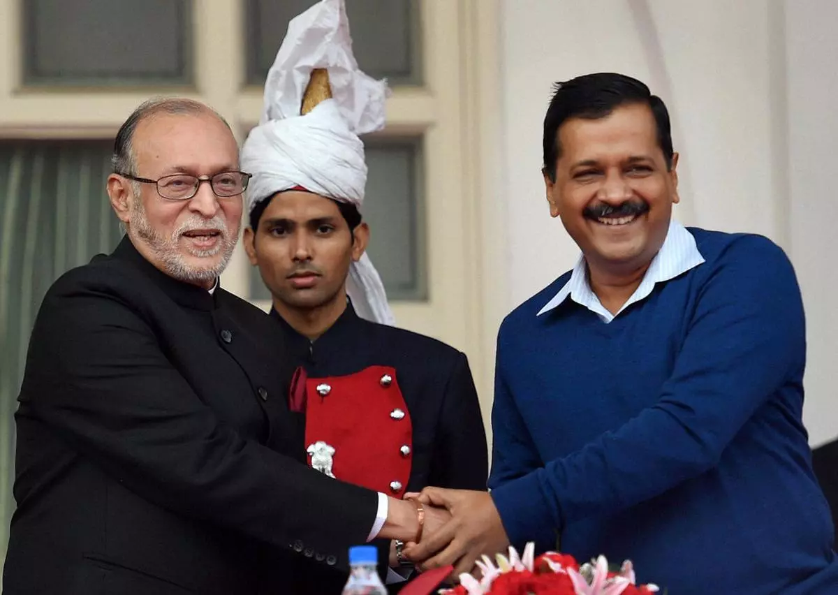 Anil Baijal takes oath as Lt Governor of Delhi - The Hindu BusinessLine