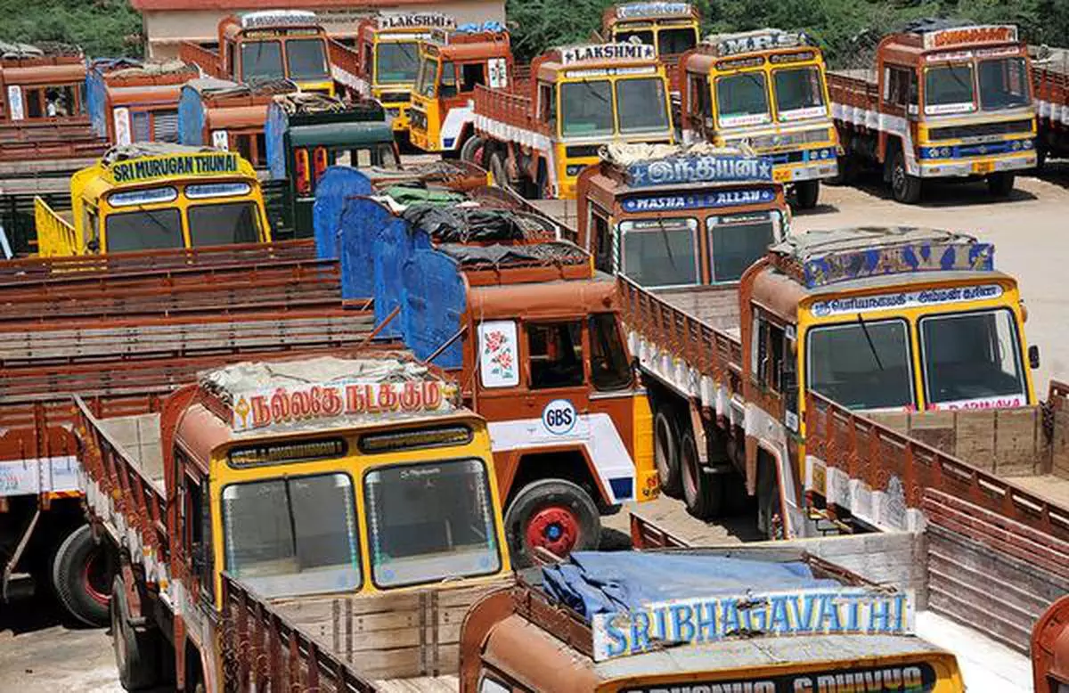 TN transport department gets tough on overloaded goods vehicles- The New  Indian Express