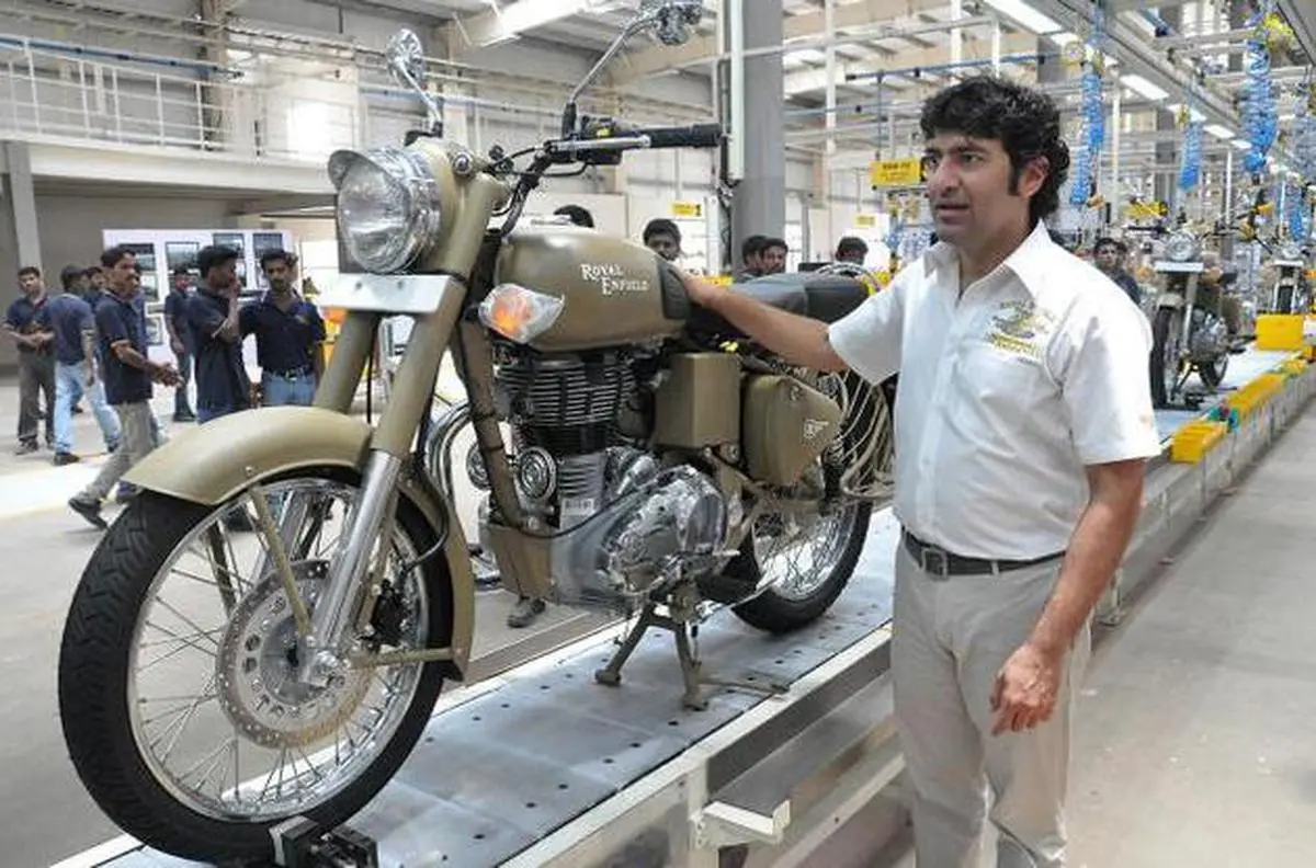 Eicher deals motors bikes