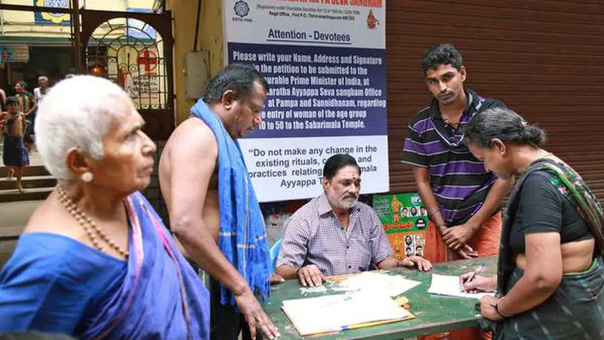 Sabarimala Age proof now must for women pilgrims The Hindu BusinessLine