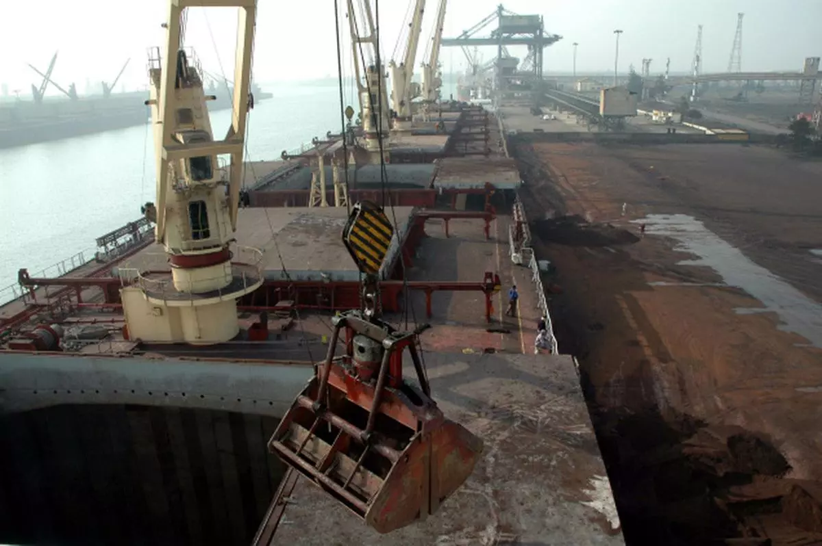 Paradip port: Iron ore traffic so far this fiscal was down by 4 mt vis-à-vis the same period of last year