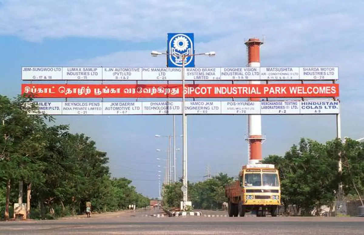 An aerospace park on 268 acres is likely to set up by the government at the Vallam-Vadagal SIPCOT Industrial Estate in Kancheepuram. File Photo