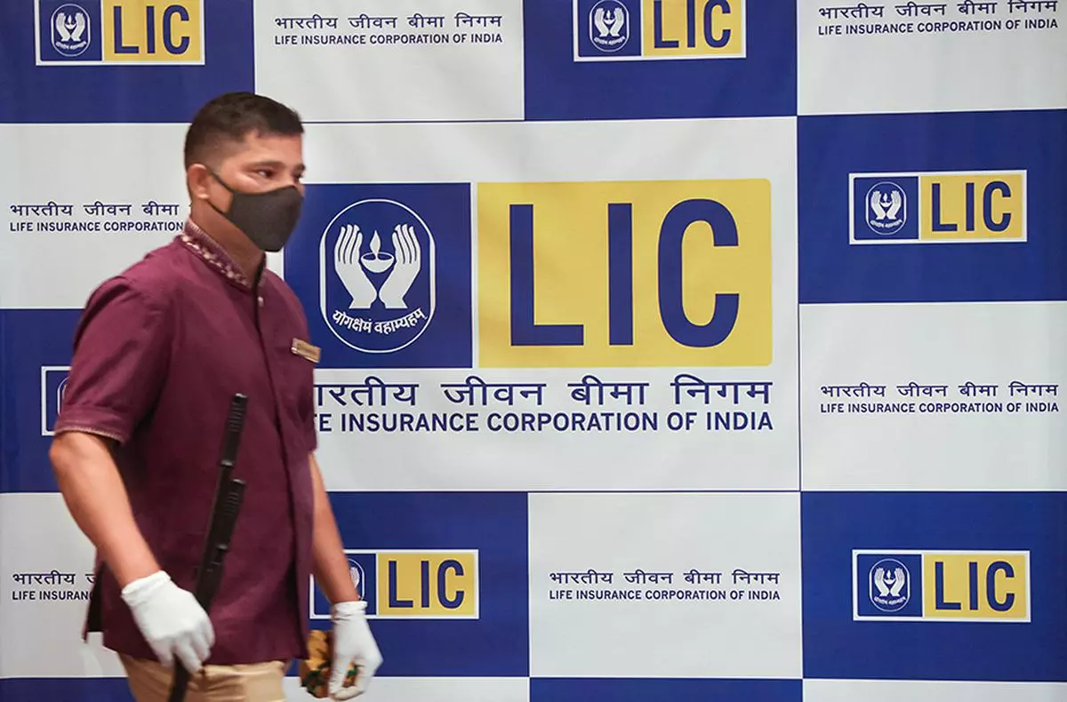 LIC had a market share of around 62 per cent in terms of premiums or gross written premium