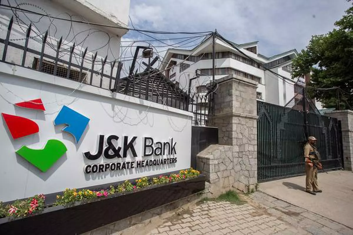 J&K Bank slips into red with ₹294-crore Q4 net loss - The Hindu BusinessLine