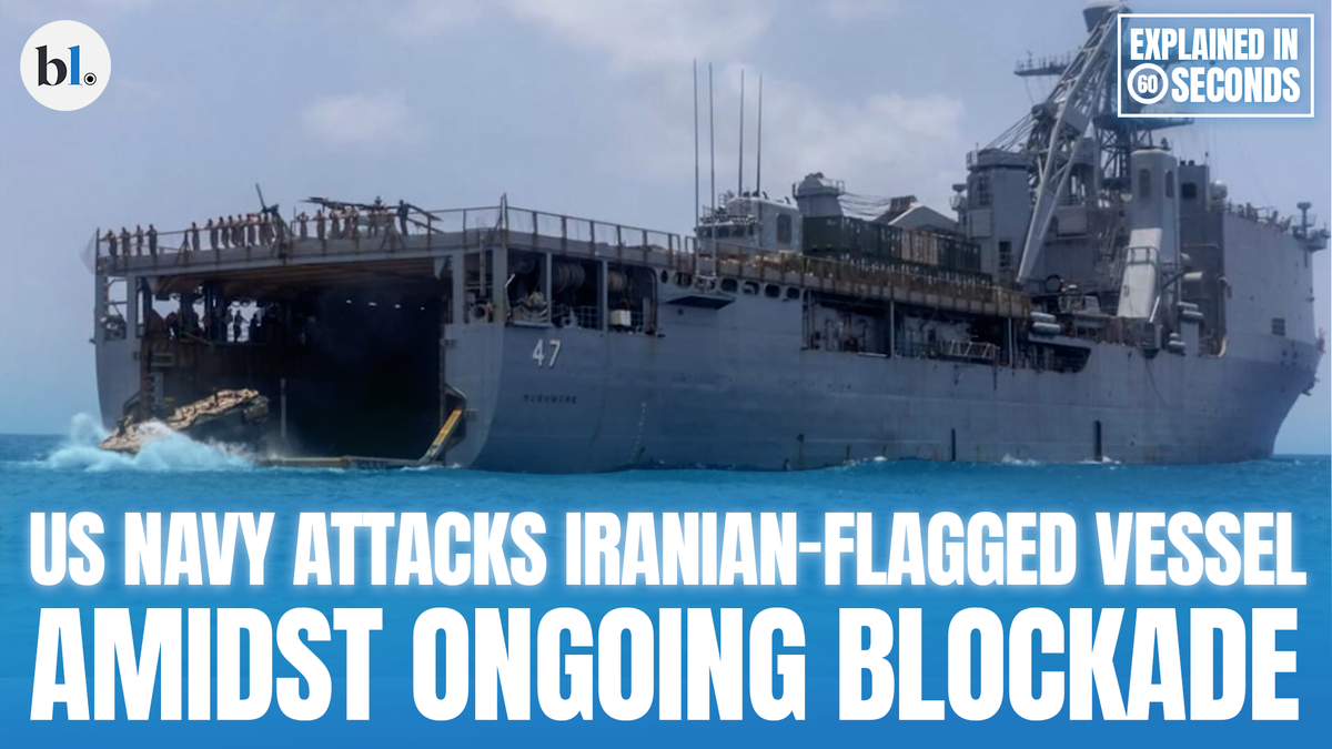 US Navy Seizes Iranian-Flagged Ship Amid Blockade, Tensions Rise Before Ceasefire Deadline