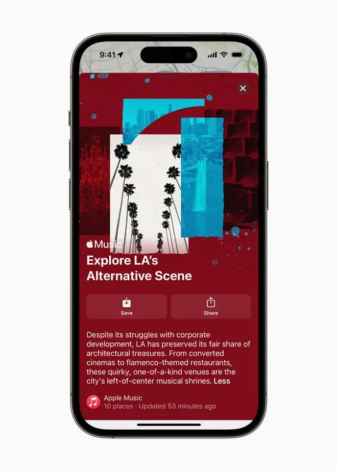 Apple Maps Guides. Picture credit: Apple newsroom Apple Maps Guides. Picture credit: Apple newsroom