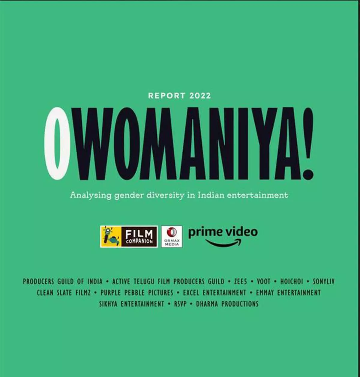 Female representation in Indian films and digital series is pretty low, finds the O Womaniya! 2022 study