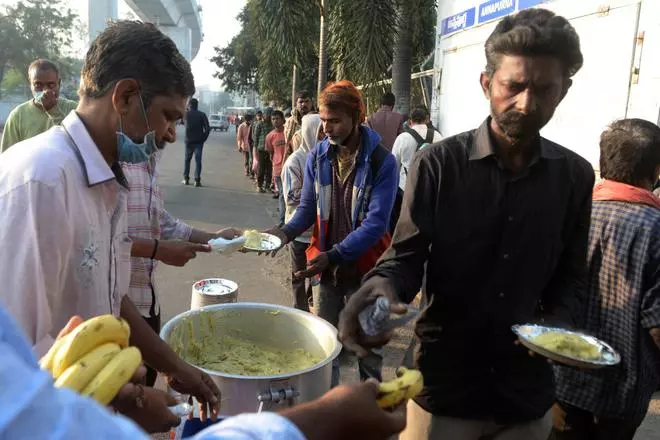 India was ranked 101 out of 116 nations mapped in the Global Hunger Index 2021, which takes factors like inadequate food supply, child mortality, and child undernutrition into consideration. 