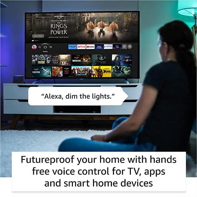 Fire TV Cube interface. Picture credit: Amazon Fire TV Cube interface. Picture credit: Amazon