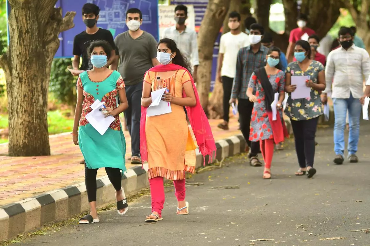 The University Grants Commission provides special post-graduate scholarships for girl students across the country to encourage them in pursuing higher education and research (File photo: KVS Giri/ THE HINDU)