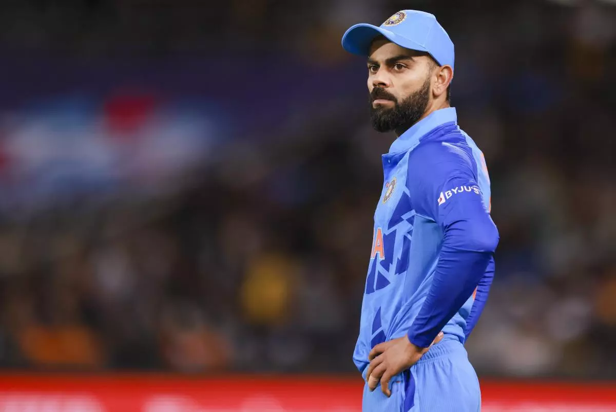 India’s Virat Kohli reacts during the T20 World Cup cricket semifinal between England and India in Adelaide, Australia, Thursday, November 10, 2022. AP/PTI