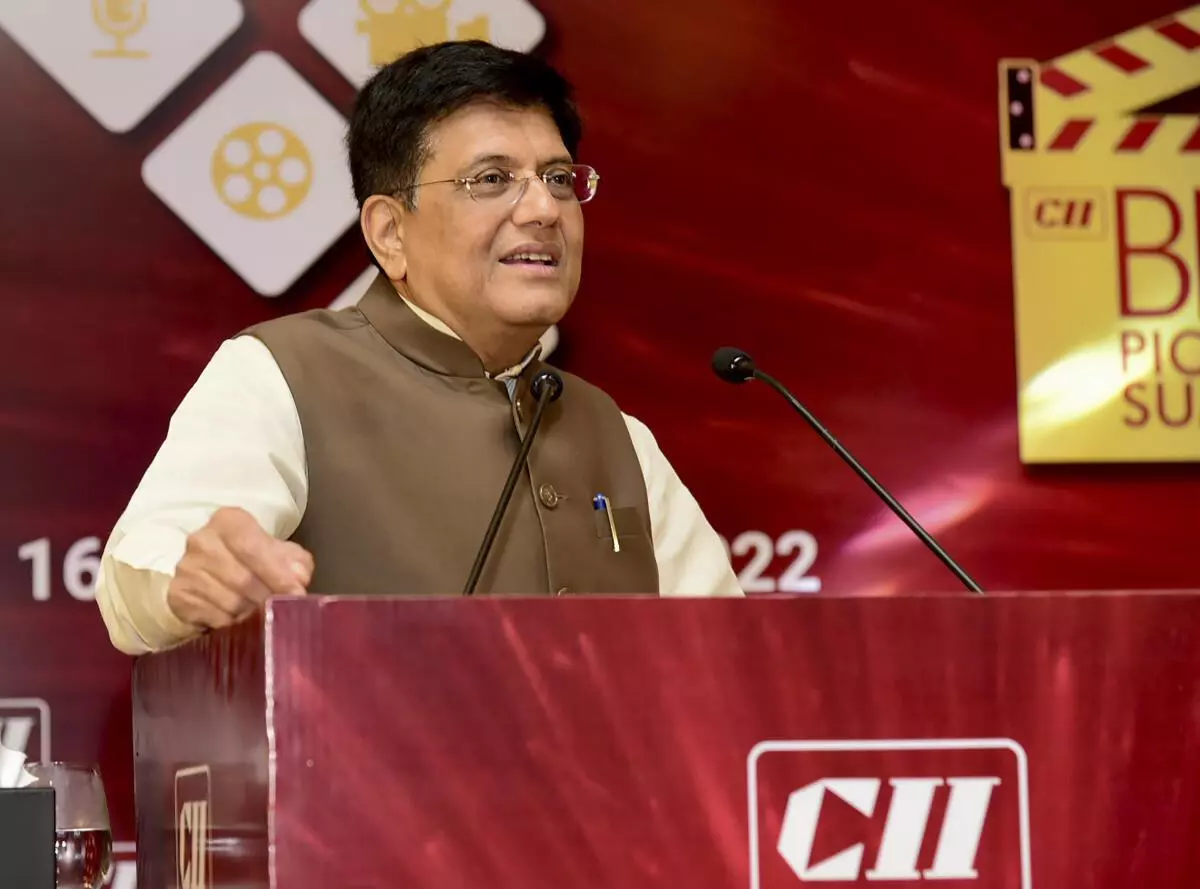 Piyush Goyal addresses the valedictory session of 11th CII’s Big Picture Summit 2022