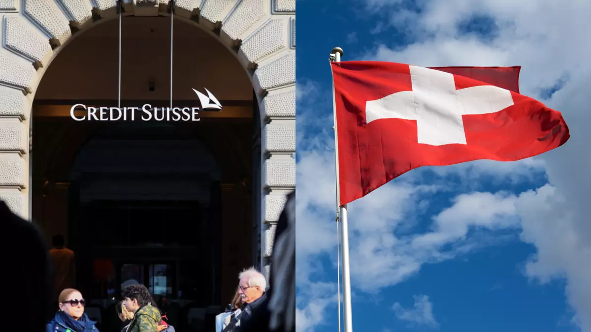 Switzerland puts up 260 billion francs for Credit Suisse rescue