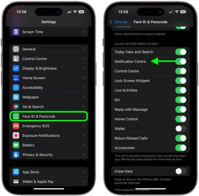How to disable access to notification on lock screen in iPhones? The Hindu BusinessLine
