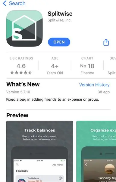 Splitwise on the App Store