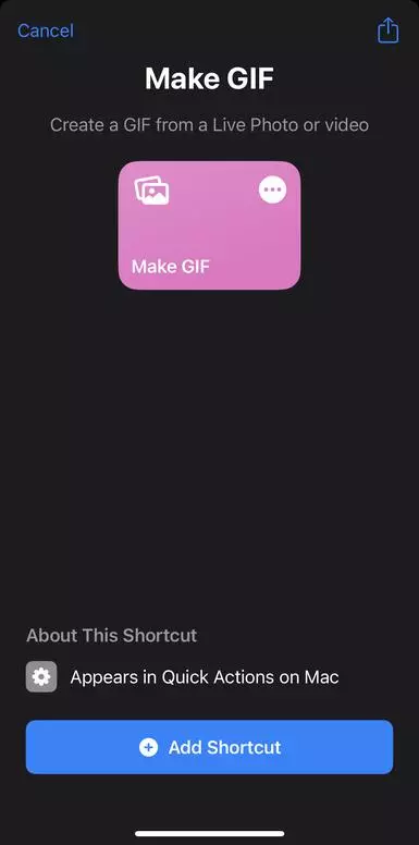 How to Make a GIF From Your iPhone Videos Using Shortcuts