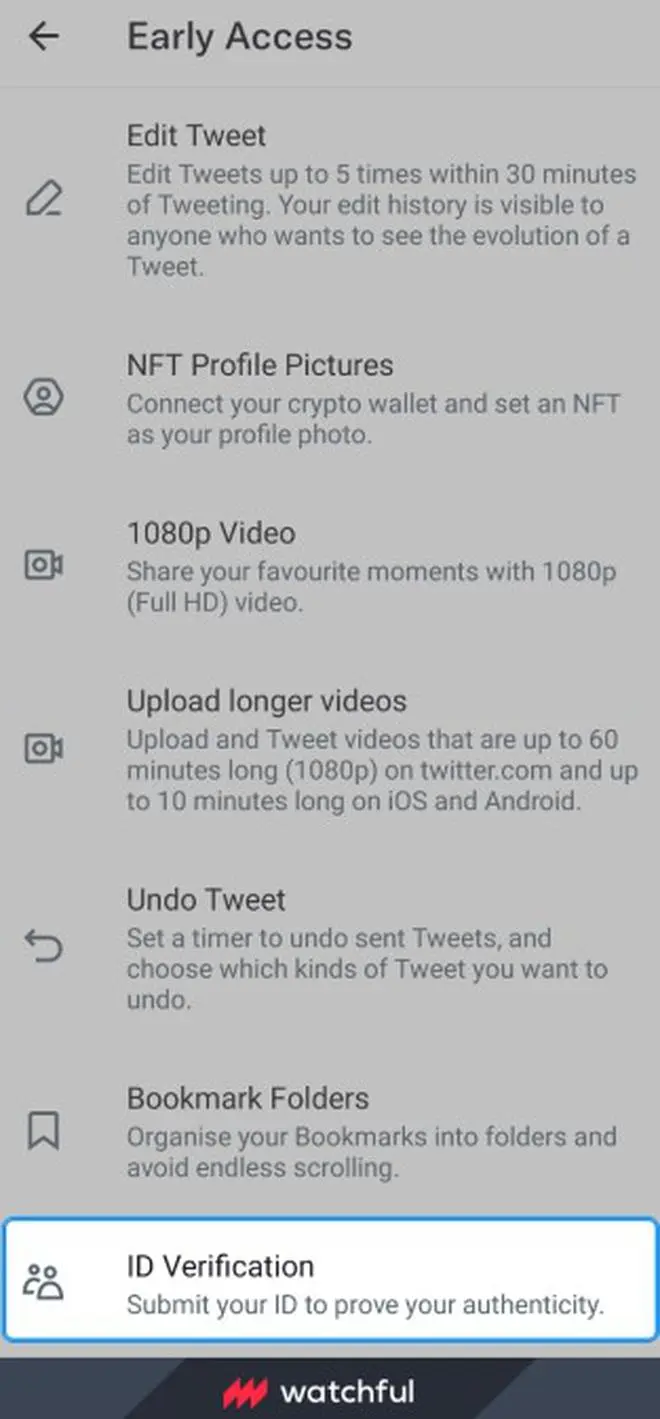 A preview of the government-ID verification feature A preview of the government-ID verification feature