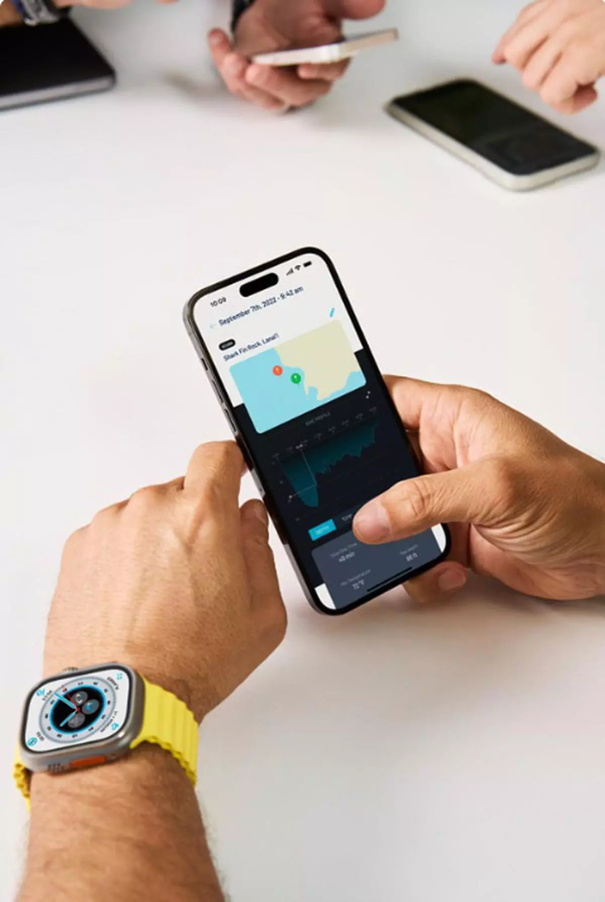 Oceanic+ app for Apple Watch