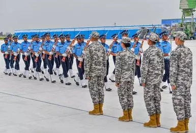 IAF ground staff get new digital camouflage uniform - The Hindu
