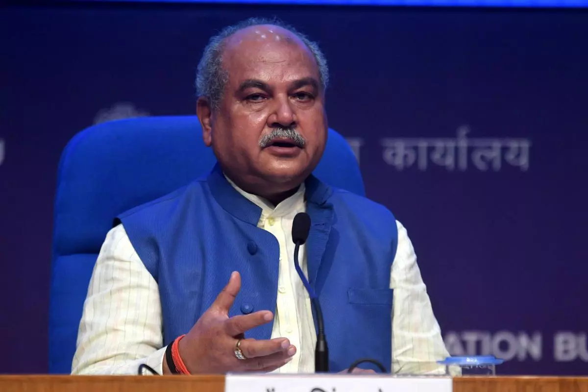 Union Agriculture Minister Narendra Singh Tomar 