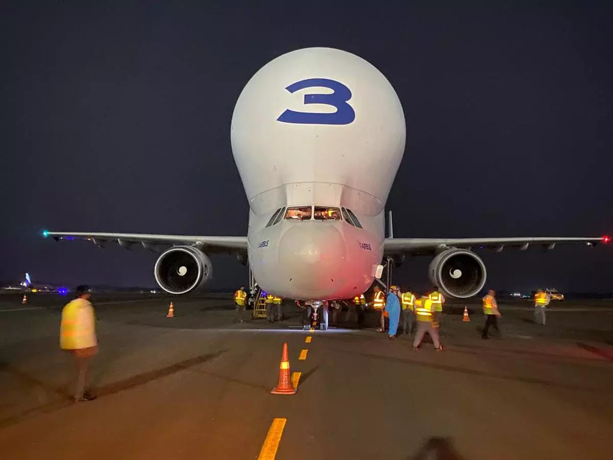 Airbus Beluga is one of the largest cargo plane in the world