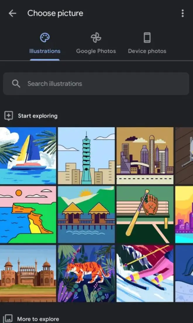 Google Illustrations for Google Contacts in Android Google Illustrations for Google Contacts in Android