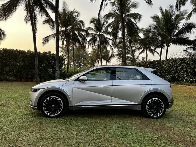 When viewed from the side, aero improvement measures are evident. The big 20-inch, specially designed alloys are a standout feature When viewed from the side, aero improvement measures are evident. The big 20-inch, specially designed alloys are a standout feature