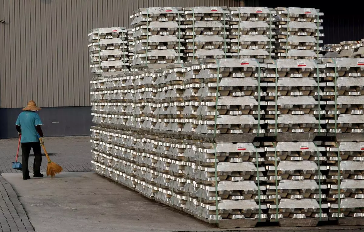 Aluminium ingots (FILE PHOTO/REUTERS)