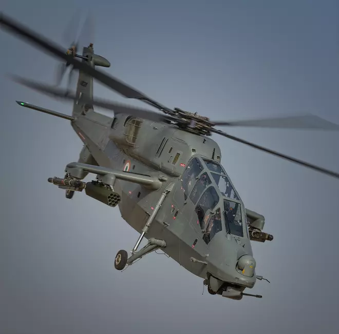 स्वदेश में विकसित हल्का लड़ाकू हेलीकॉप्टर (पीसी-भारतीय वायु सेना)