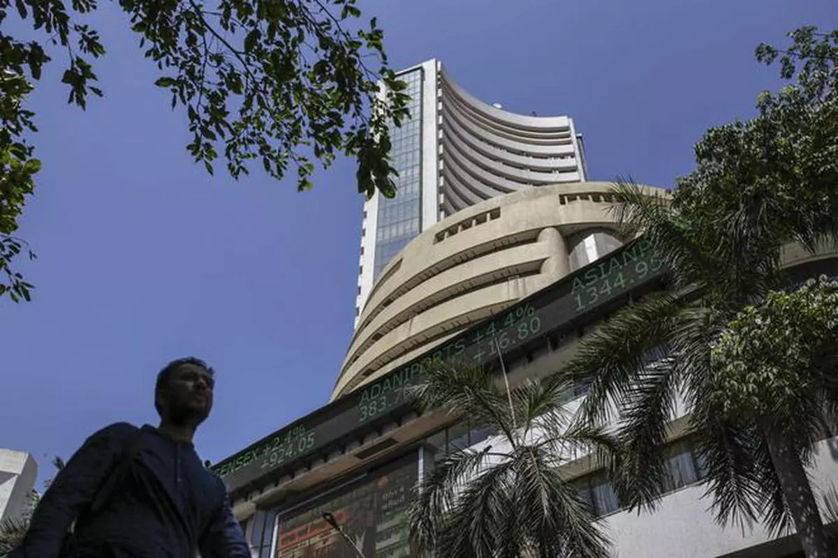 File photo of the BSE in Mumbai