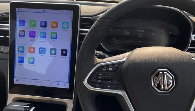 MG Hector 2023 interior MG Hector 2023 interior
