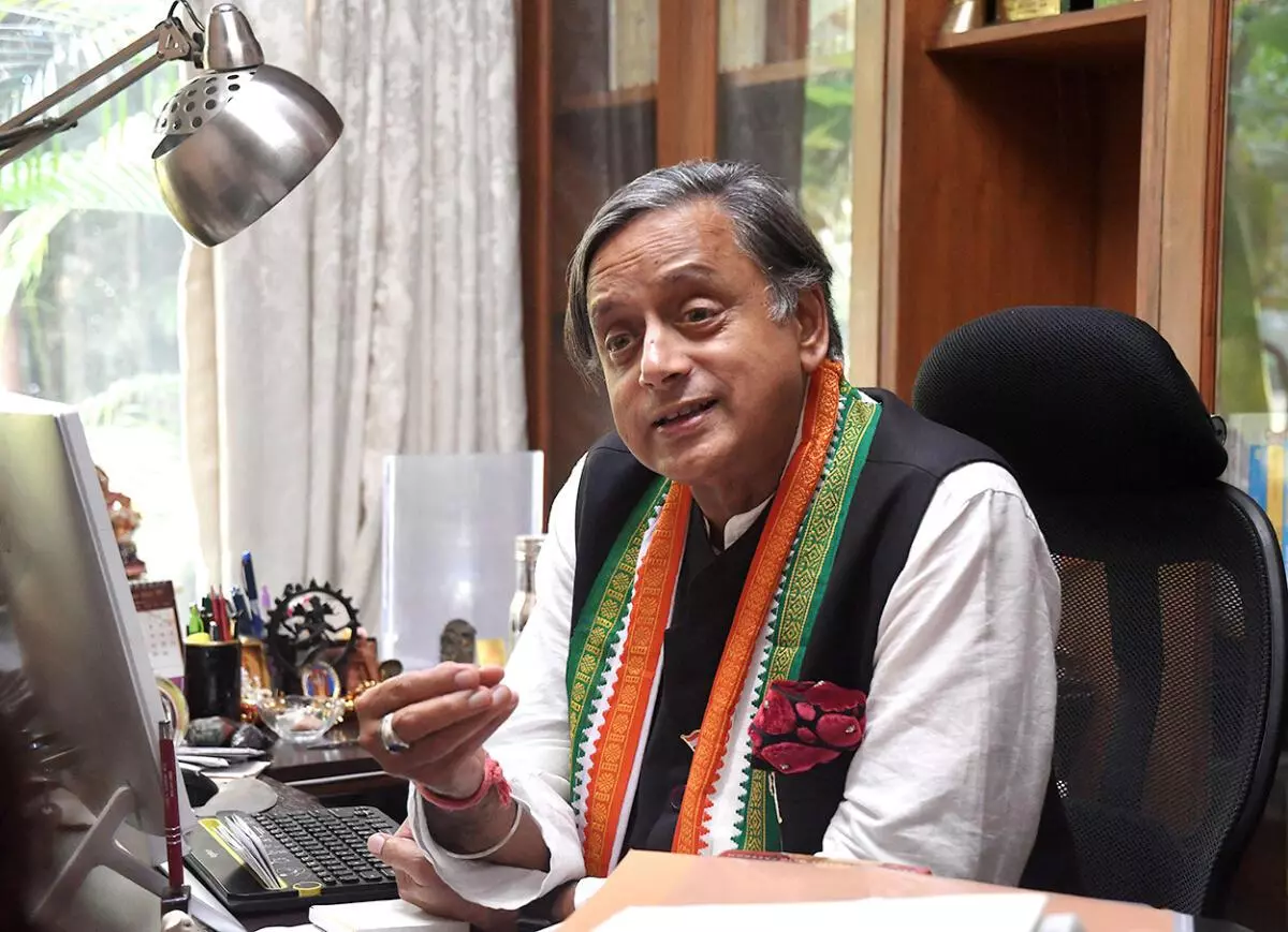 Congress leader Shashi Tharoor (Photo: Sushil Kumar Verma/The Hindu)