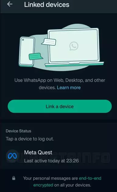 WhatsApp Meta Quest, PC- WaBetaInfo