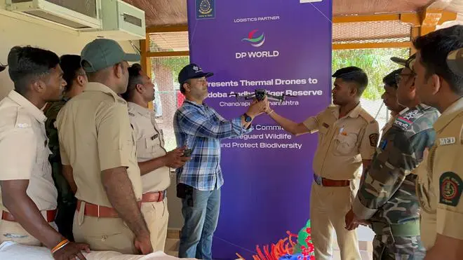 Training provided by DP World to forest officers Training provided by DP World to forest officers