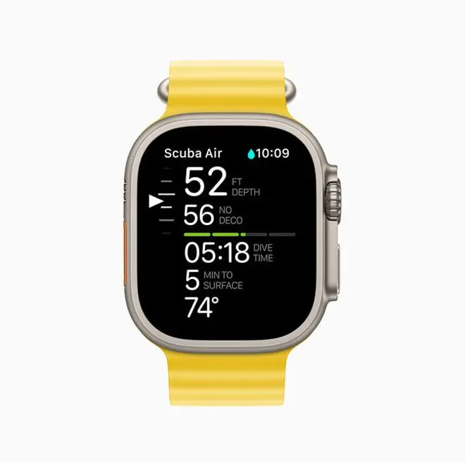 Oceanic+ app for Apple Watch Ultra Oceanic+ app for Apple Watch Ultra