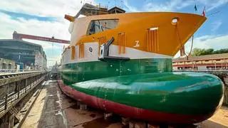 Indigenously built ₹1,000 crore DCI Dredger Godavari  Indigenously built ₹1,000 crore DCI Dredger Godavari