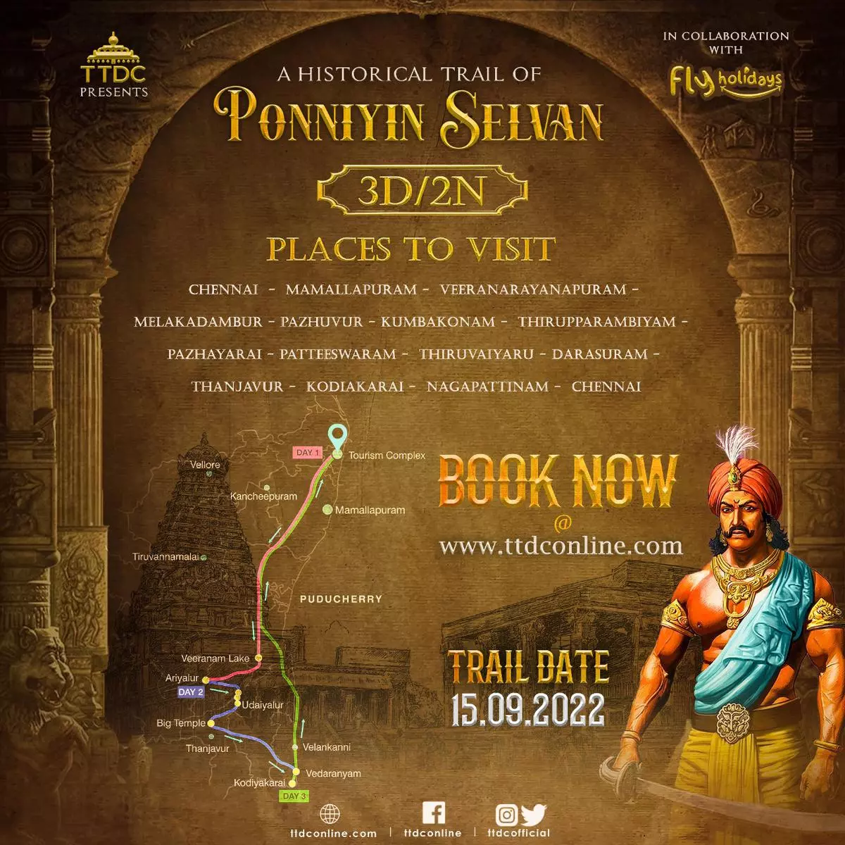 A ride into Chola history on the 'Ponniyin Selvan trail' - The ...