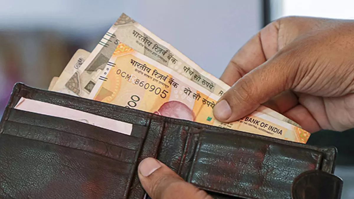 Rupee moves up 5 paise to 83.25 against dollar in early trade