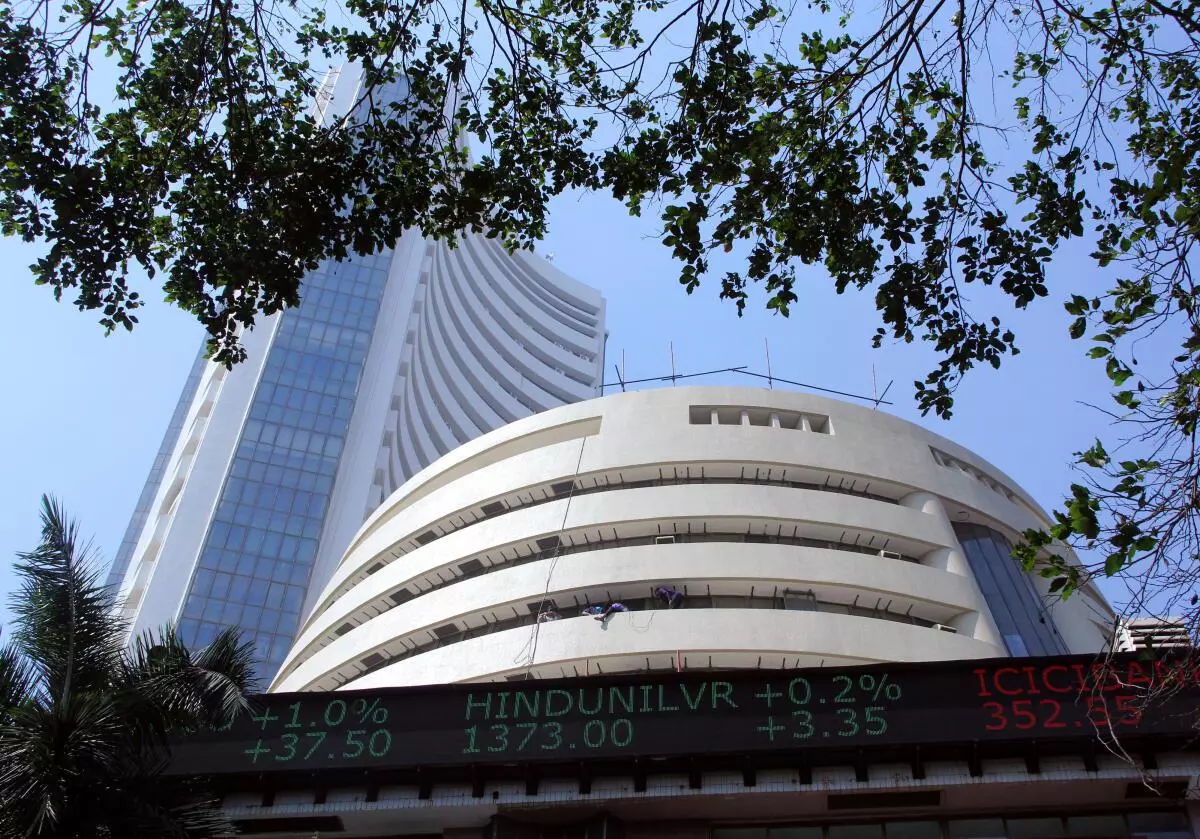 File picture of BSE in Mumbai