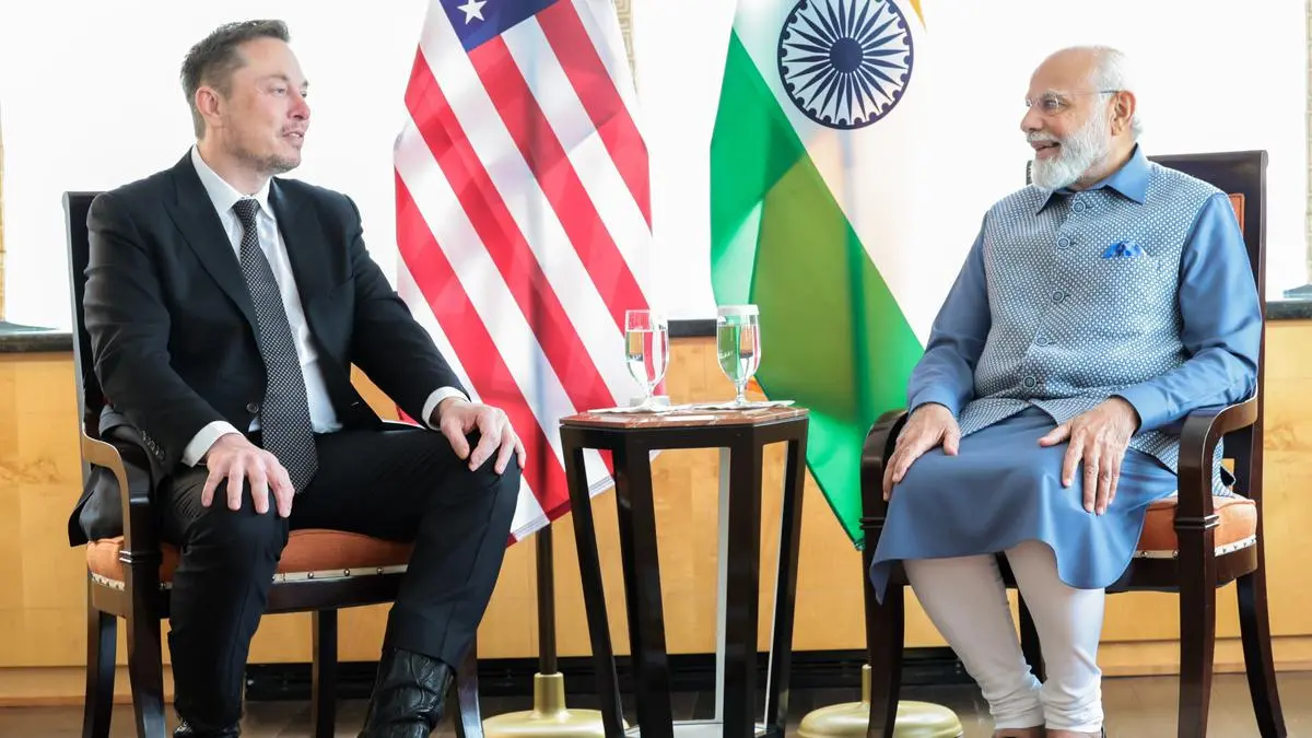 Modi’s US trip: PM meets business leaders, thinkers; Elon Musk plans to visit India next year