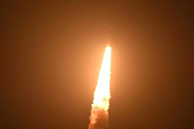 ISRO Successfully Launches 36 Satellites In Its Heaviest Rocket From ...