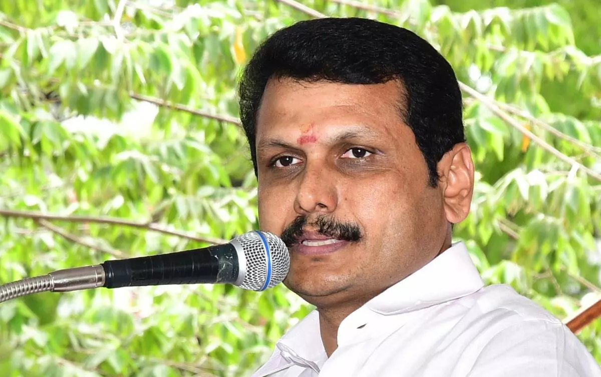 Tamil Nadu Electricity Minister V Senthil Balaji 