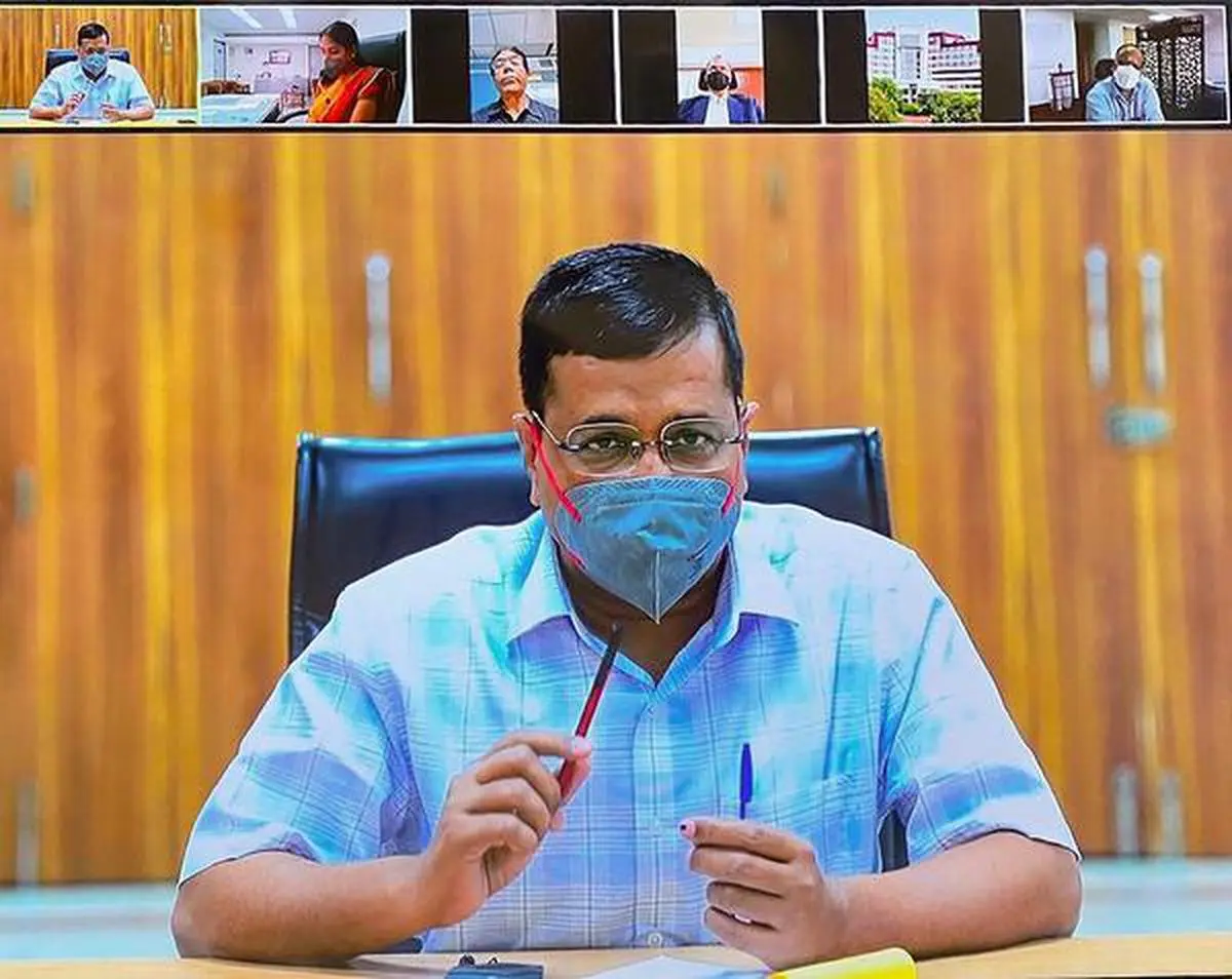 Delhi Chief Minister Arvind Kejriwal 


