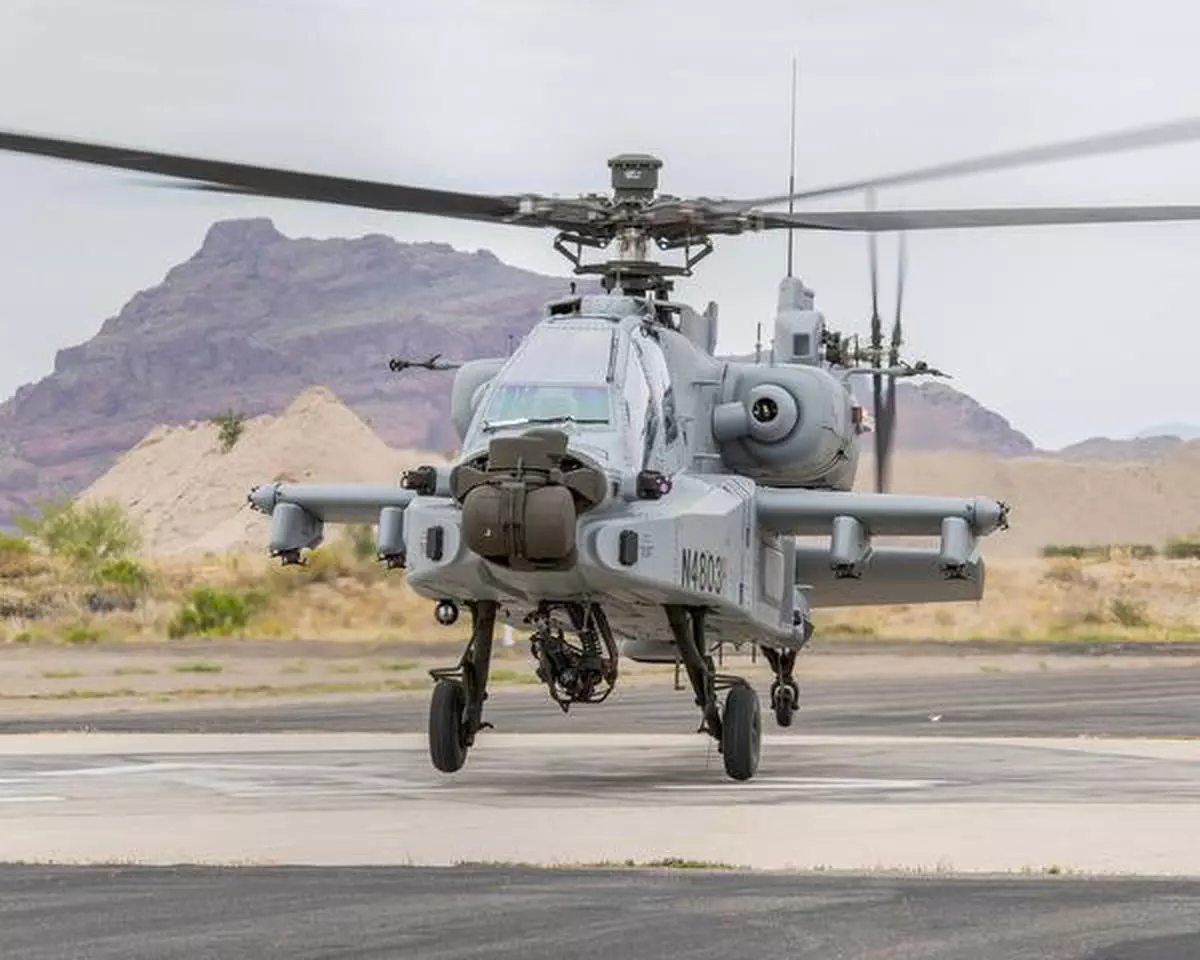 The IAF had signed a multi-billion dollar contract with the US government and Boeing Ltd in September 2015 for 22 Apache helicopters