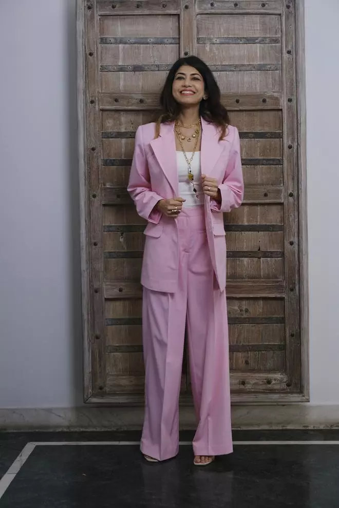 CashKaro Founder Swati Bhargava has ditched boring black suits in favour of trendy pantsuits