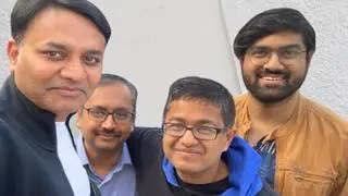 (From left) Neeraj Kumar, Founder and CEO of PeakMind, Sandeep Gautam, Co-Founder and Chief Solution Officer, Manish Chowdhary, Founder and Director, Parth Sharma, Co-Founder (From left) Neeraj Kumar, Founder and CEO of PeakMind, Sandeep Gautam, Co-Founder and Chief Solution Officer, Manish Chowdhary, Founder and Director, Parth Sharma, Co-Founder